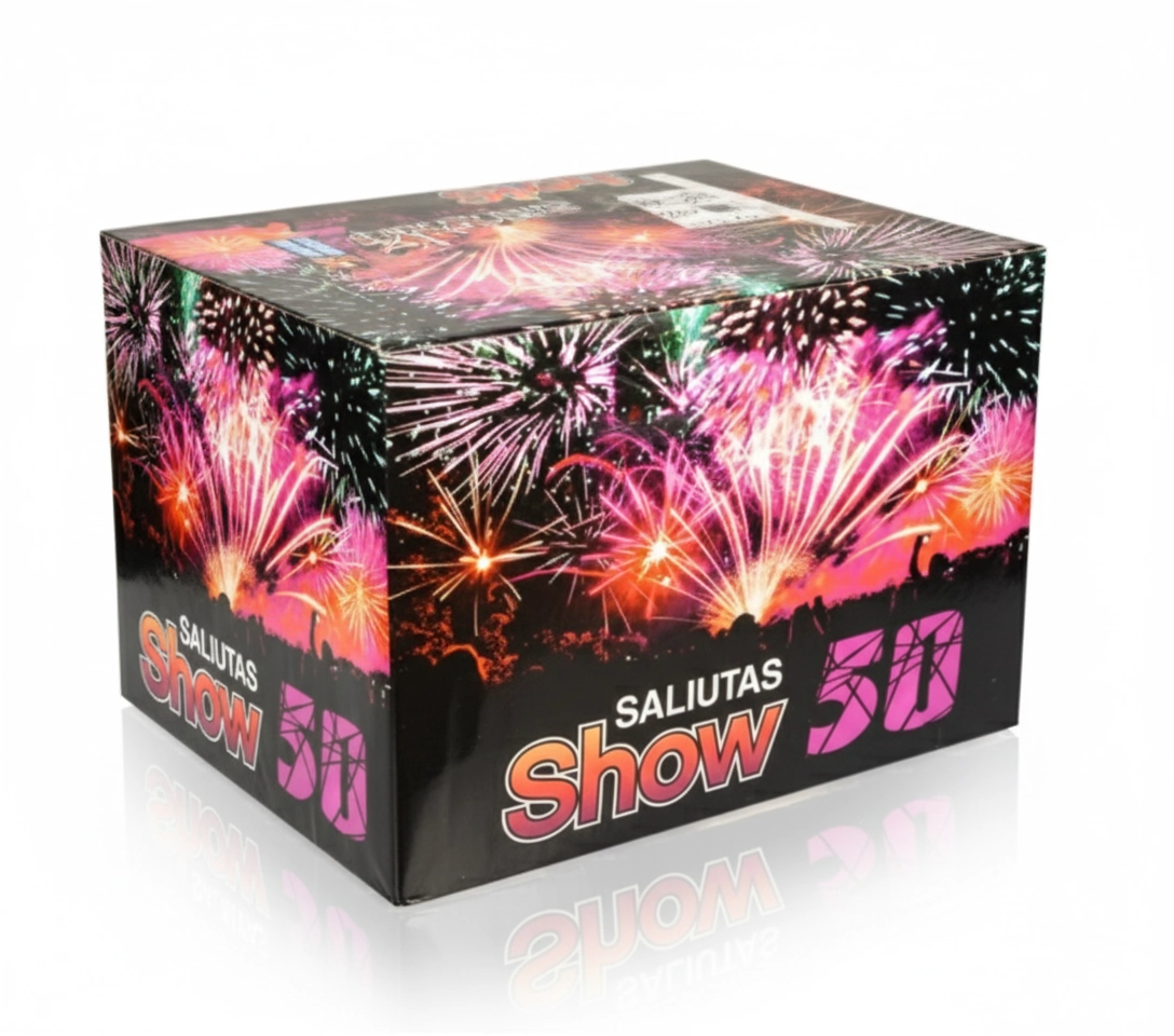 Fejerverkas Saliutas Show 50